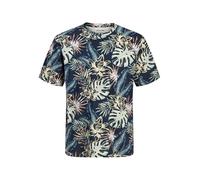 Jack & Jones Shirt "Honululu" in Dunkelblau - Größe S | Herren Plussize