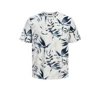 JACK & JONES Herren Jjhonolulu AOP Tee Ss Crew Neck