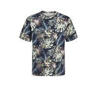 JACK & JONES Jjhonolulu AOP Tee Ss Crew Neck Pls - Plus Size