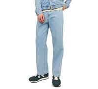 Relax-fit-Jeans JACK & JONES "JJIALEX JJORIGINAL SBD 301 NOOS" Gr. 33, Länge 32, blau (blue denim) Herren Jeans Relaxed Fit (31367120-33)