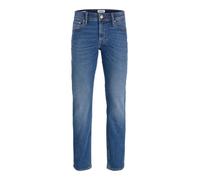 Jack & Jones Jeans Clark – Straight Fit, 5‑Pocket, Jeansblau Größe 33/34