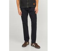 Jack & Jones "JJIMIKE JJORIGINAL SQ 223" Stonewashed für einen Used-Look mit Faded-Effekten (89844549-32) schwarz denim