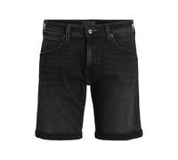 Jack & Jones Jeansshorts Rick Fox CB 310 – Regular Fit, 70% Baumwolle, Schwarz Denim, Gr. S