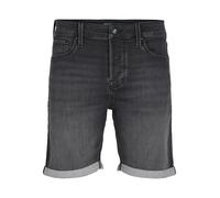 JACK&JONES Herren Jjirick Jjicon I.k Sq 062 Sn Shorts, Black Denim, XXL