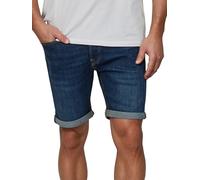 JACK & JONES Jeans Shorts Herren Stretch Kurz Regular Fit JJIRICK Kurze Hosen Bermuda Shorts Sommer Denim Einfarbig, Größe:S, Farbe:Blue Denim (AM 142)