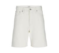 Shorts JACK & JONES "JJITONY JJORIGINAL SHORTS AM 406 SN", Herren, Gr. L, N-Gr, beige (ecru), Web, Obermaterial: 100% Baumwolle, unifarben, modisch, relaxed fit kniefrei, Hosen, im Five-Pocket Style (