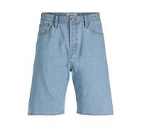 Jeansbermudas "JJITONY JJORIGINAL SHORT", Herren, Gr. 46 (6XL), N-Gr, blau denim, Denim/Jeans, Obermaterial: 100% Baumwolle, JACK & JONES PLUSSIZE, leichte Abriebeffekte, relaxed fit kniefrei, Jeans, 