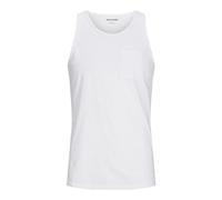 Jack & Jones Top "Jake" in Weiß - 26% | Größe M | Herrenshirts