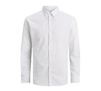 JACK & JONES JJJOE Shirt LS TC NOOS MNI12257417,Weiß,98