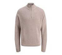 Jack & Jones Strickpullover mit Reißverschluss Modell 'KAITO' in Offwhite, Größe XL