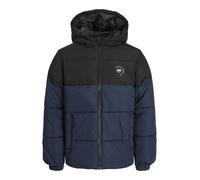 JACK&JONES - JJMAZE LOGO PUFFER HOOD JNR sky captain - Gr. - 152