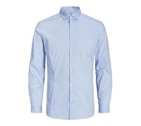 Jack & Jones JJPRPARMA Shirt L/S NOOS Herren,Cashmere Blue/Fit:super Slim,XXL