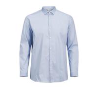 Jack & Jones JJPRPARMA Shirt L/S PLS Businesshemd 12264030,Cashmere Blue/Fit:Loose Fit,4XL