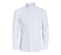 Jack & Jones JJPRPARMA Shirt L/S PLS Businesshemd 12264030,White/Fit:Loose Fit,4XL