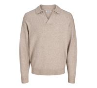JACK & JONES Jjsoho Ollie Knit Split Neck