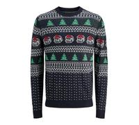 JACK & JONES Jjxmas Andrew Knit Crew Neck