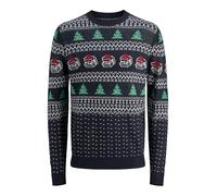 JACK & JONES Jjxmas Andrew Knit Crew Neck