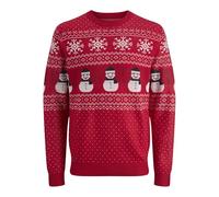 JACK & JONES Jjxmas Andrew Knit Crew Neck