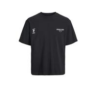 JACK & JONES Jorcambridge Emblem Back Tee Ss Cn | Oversize Fit, Rückenprint, Kurzarm, Casual, Bei max. 40°C waschen