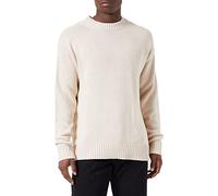 JACK&JONES - JORCARTER KNIT CREW NECK BLK moonbeam - Gr. - M