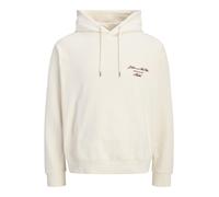 JACK&JONES - JORCHAMBERI TYPO SWEAT HOOD Antique White - Gr. - M