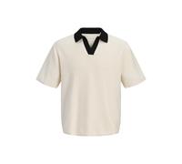 JACK & JONES Jorcotedazur Knit Split Neck Polo