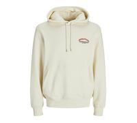 JACK&JONES - JORFREDERIKSBERG MARGATE SWEAT HOOD BF antique white - Gr. - L