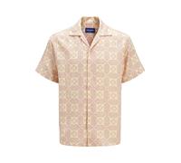 JACK&JONES - JORHYDRA NOTO SHIRT SS LN double cream - Gr. - XL