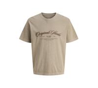 JACK&JONES - JORINWOOD WASH TEE SS CREW NECK mocha meringue - Gr. - S