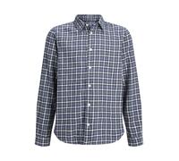 JACK&JONES - JORJOSHUA FLANNEL CHECK SHIRT LS JNR Nightshadow Blue - Gr. - 164