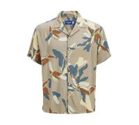 JACK & JONES JORLUKE VARENNA AOP SHIRT SS Herren | SILVER SAGE | S