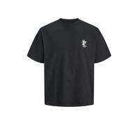 JACK&JONES - JORMAINE BACK TEE SS CREW NECK SN Black - Gr. - XXL