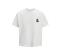 JACK&JONES - JORMAINE BACK TEE SS CREW NECK SN Cloud Dancer - Gr. - XL