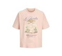 JACK&JONES - JORMENTON PHOTO TEE SS CREW NECK SN JNR Peach Melba - Gr. - 140
