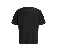 JACK&JONES - JORMONTAUK BACK GRAPHIC TEE SSCN EA26 SN Black - Gr. - XS