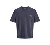 JACK&JONES - JORMONTAUK BACK GRAPHIC TEE SSCN EA26 SN Odyssey Gray - Gr. - M