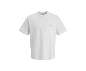 JACK&JONES - JORMONTAUK PHOTO BACK TEE SS CN Bright White - Gr. - S