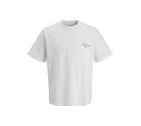 JACK&JONES - JORMONTAUK PHOTO BACK TEE SS CN Bright White - Gr. - XL