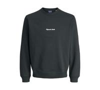 Jack & Jones JORNORREBRO EMB SWEAT CREW XL 12282893 Forest River (896976) Grau XL