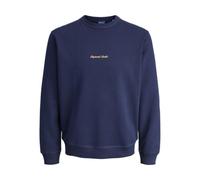 Jack & Jones Norrebro Emb Sweatshirt M Ocean Cavern