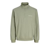 JACK&JONES - JORNORREBRO EMB SWEAT HIGH NECK NOOS Seagrass - Gr. - XL
