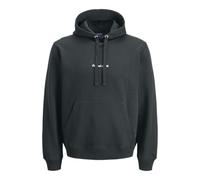 Jack & Jones JORNORREBRO EMB SWEAT HOOD M 12282861 Forest River (896918) Grau M