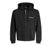 Jack & Jones Sweatjacke mit Kapuze und Reißverschluss Jornorrebro Emb Noos Schwarz S