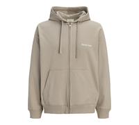 Jack & Jones - JORNORREBRO EMB SWEAT ZIP HOOD NOOS Vintage Khaki - Gr. - S
