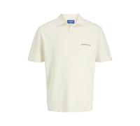 JACK&JONES - JORNORREBRO LIGHT KNIT SS POLO JNR Sea Salt - Gr. - 164