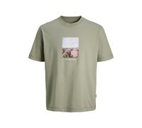 JACK&JONES - JORNORREBRO PHOTO TEE SS CREW NECK JNR Seagrass - Gr. - 176