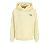 JACK&JONES - JORNORREBRO TYPO BACK SWEAT HOOD SN JNR Pastel Yellow - Gr. - 176
