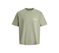 JACK&JONES - JORNORREBRO TYPO TEE SS CREW NECK NOOS Seagrass - Gr. - M