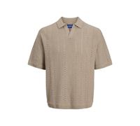 JACK & JONES Jorparos Knit Easter Ss Crochet Polo Jnr