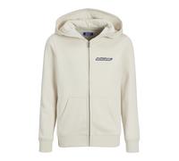 JACK&JONES - JORVESTERBRO NEWTON SWEATZIP HOOD BF JNR moonbeam - Gr. - 152